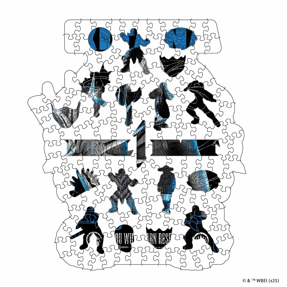 Scorpion vs. Sub-Zero - Wooden Jigsaw Puzzle - Image 2