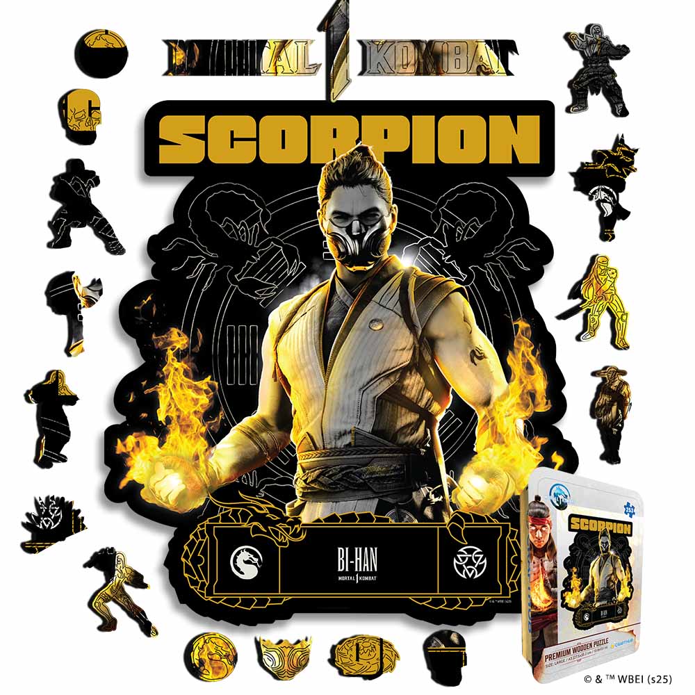 SCORPION - Wooden Jigsaw Puzzle