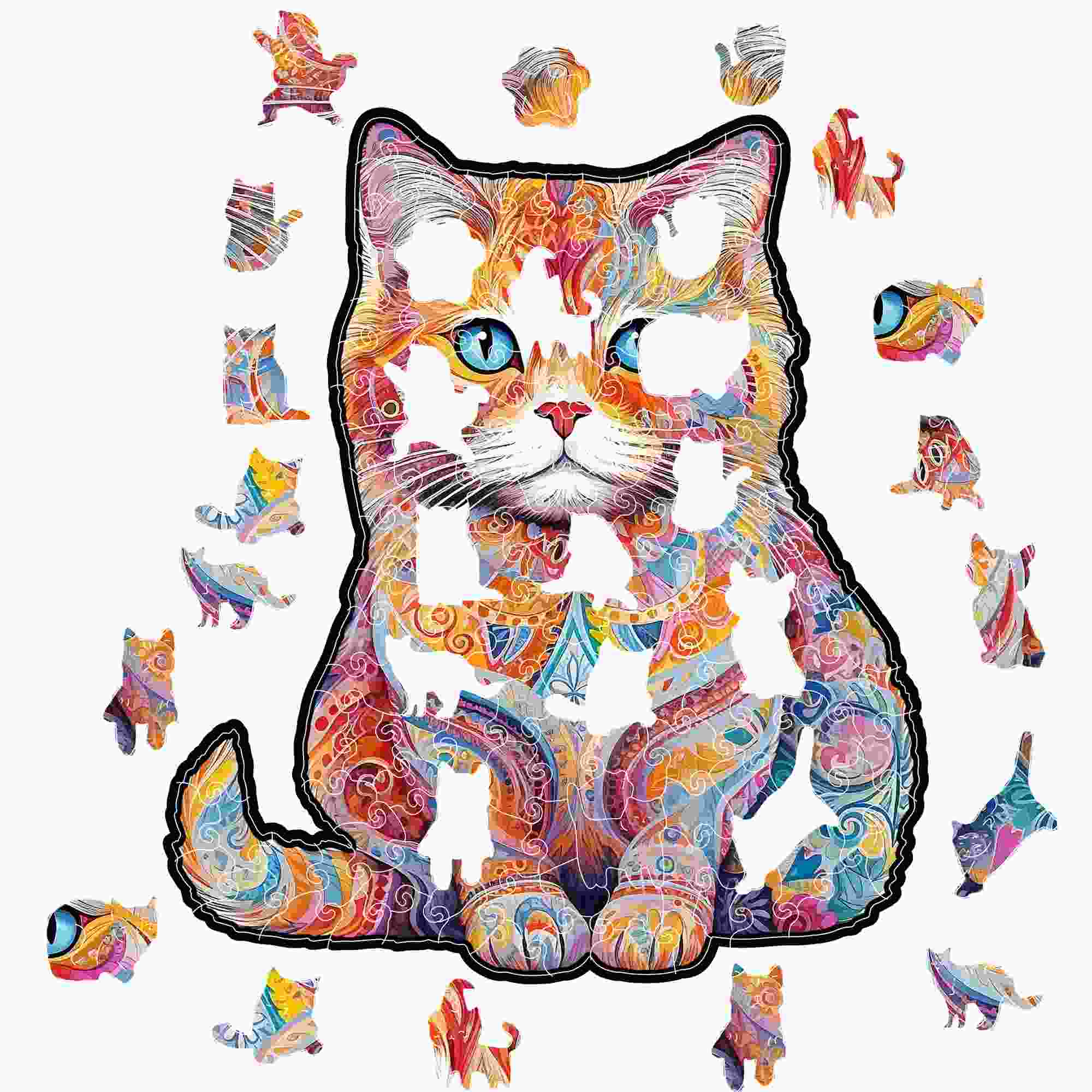 Scottish Cat - Jigsaw Puzzle - Image 2