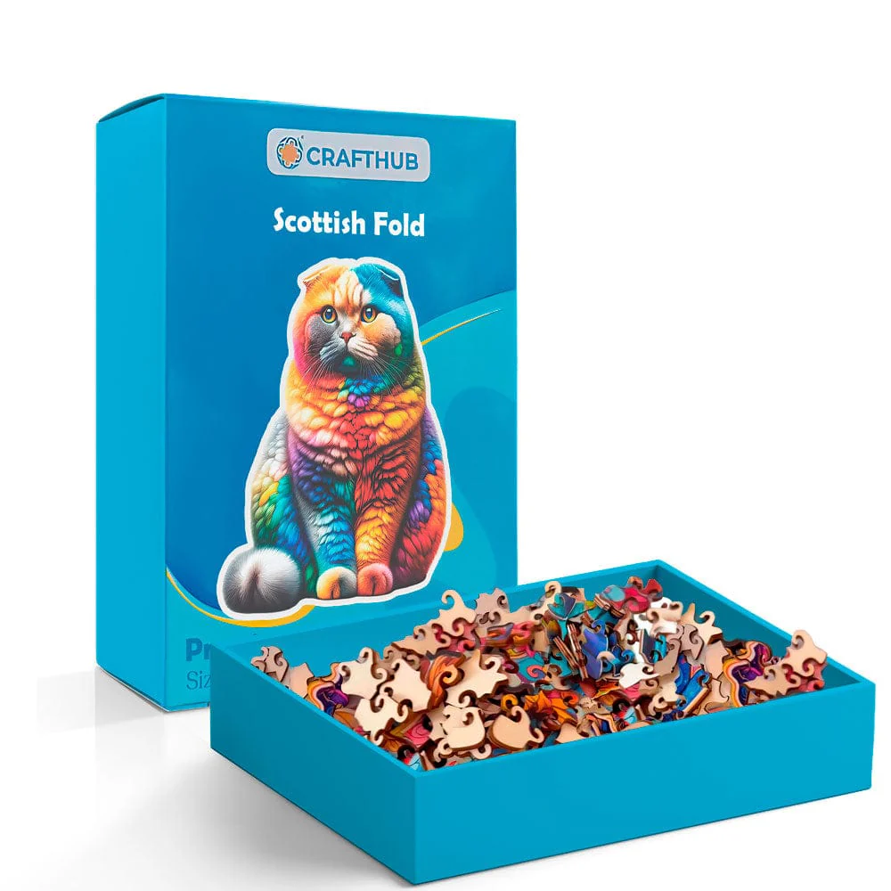 Scottish Fold Cat - Jigsaw Puzzle - Image 4