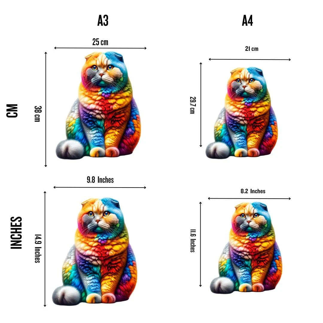 Scottish Fold Cat - Jigsaw Puzzle - Image 5