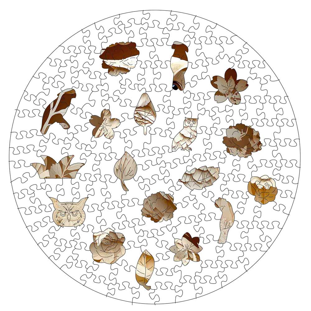 Sculpted Owl - Jigsaw Puzzle - Image 2