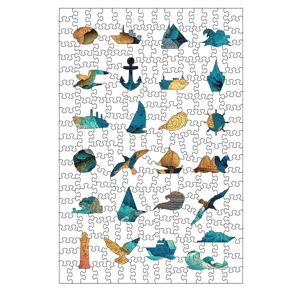 Sea of Maps - Jigsaw Puzzle - Image 2