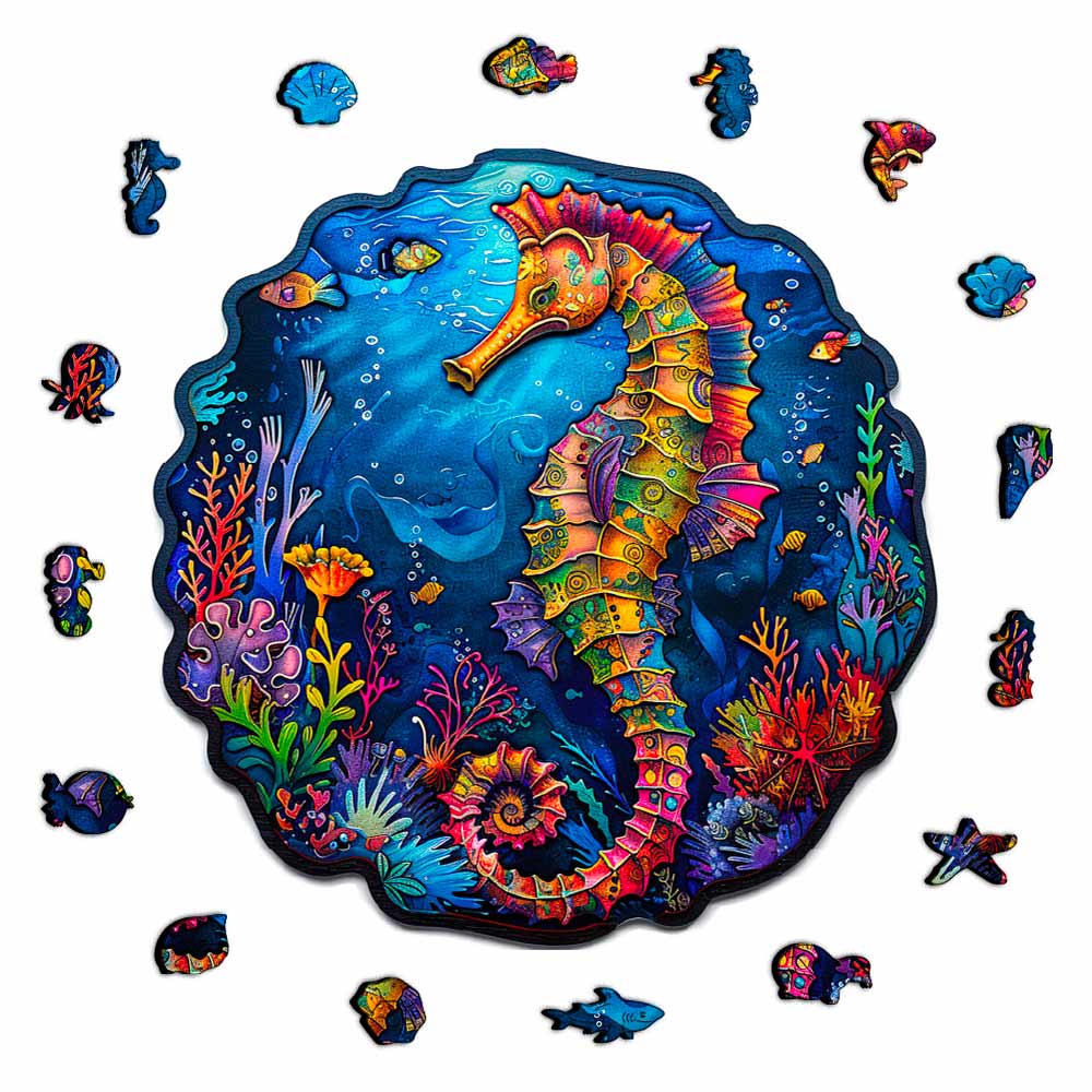 Seahorse - Jigsaw Puzzle - Image 3