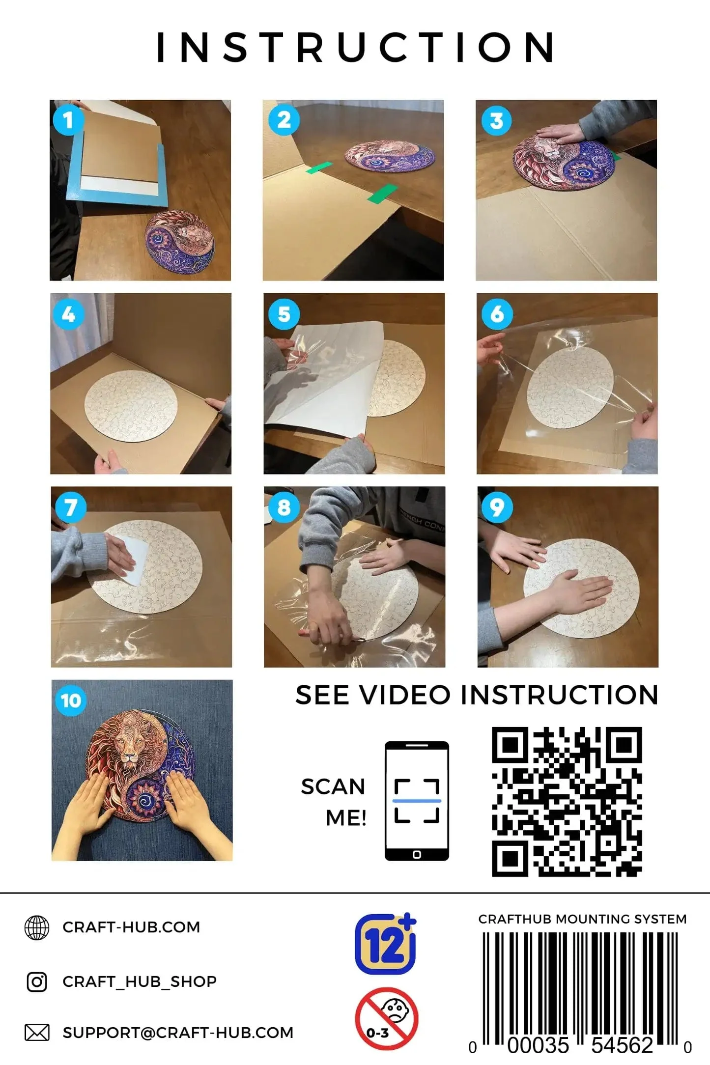 MOUNTING KIT FOR PUZZLES SET - Image 8