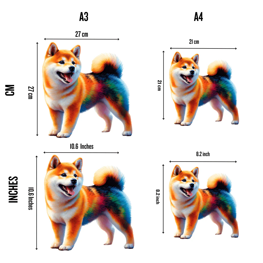 Shiba Inu Dog - Jigsaw Puzzle - Image 2