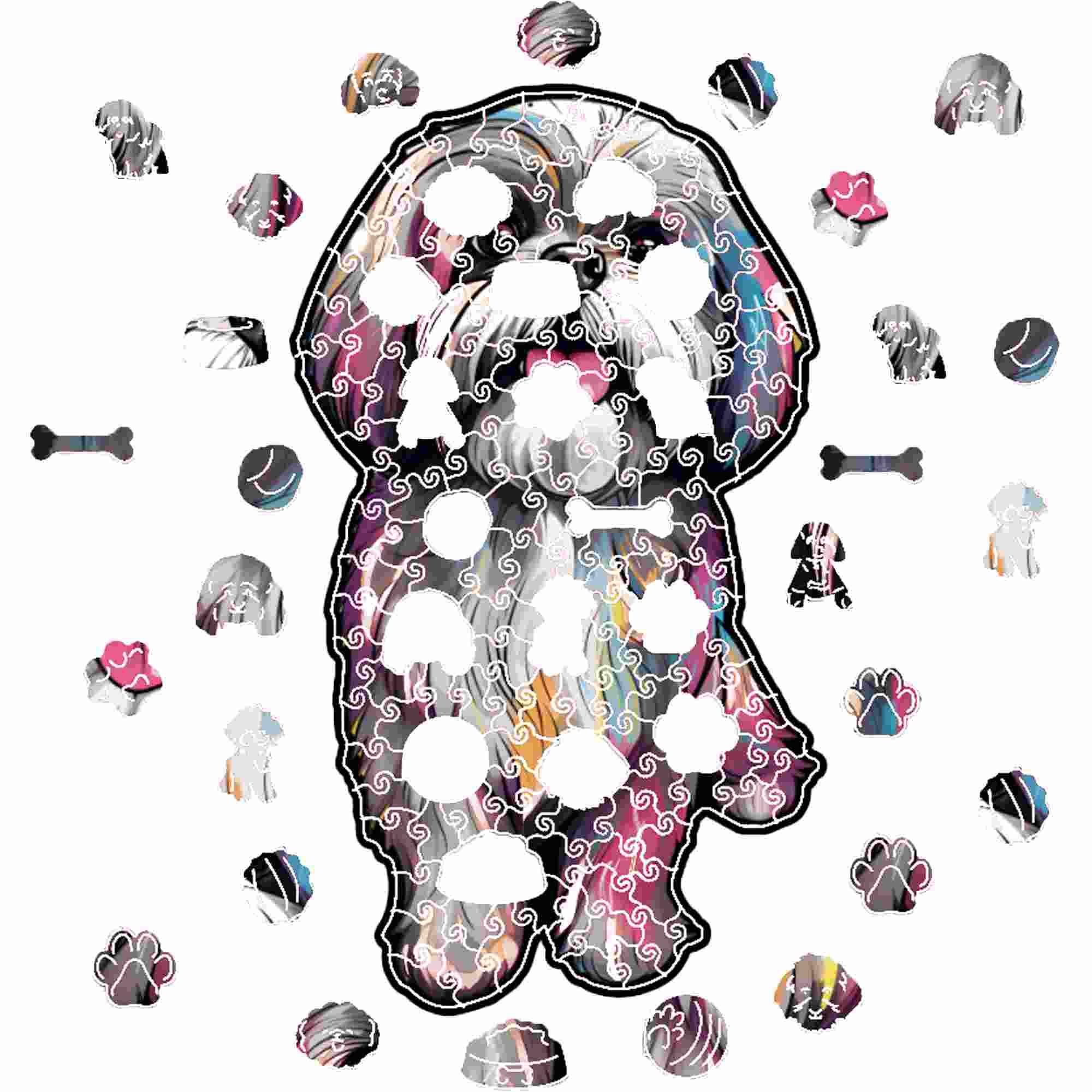 Shih Tzu Dog - Jigsaw Puzzle - Image 3