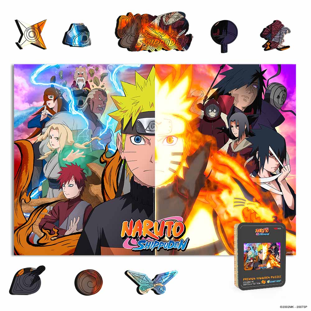 Shinobi Clash - Wooden Jigsaw Puzzle