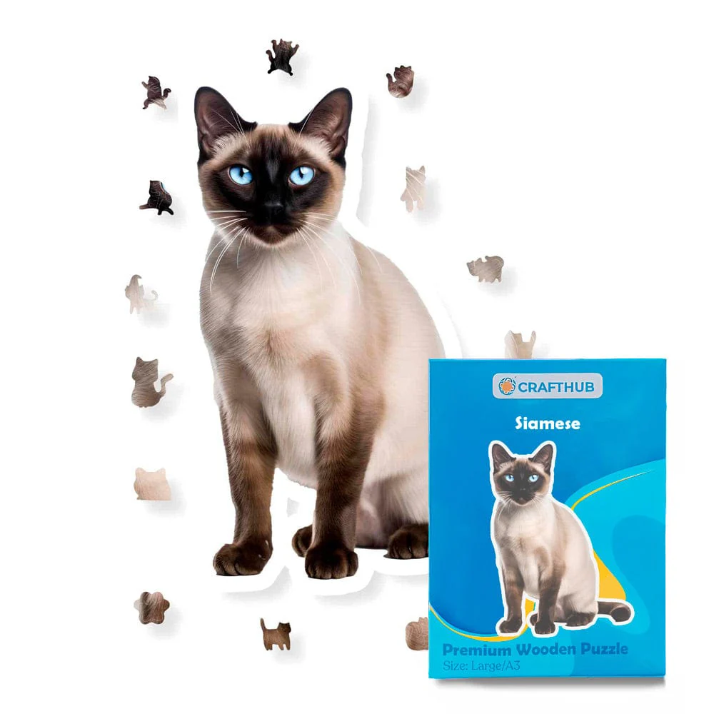 Siamese Cat - Jigsaw Puzzle - Image 2