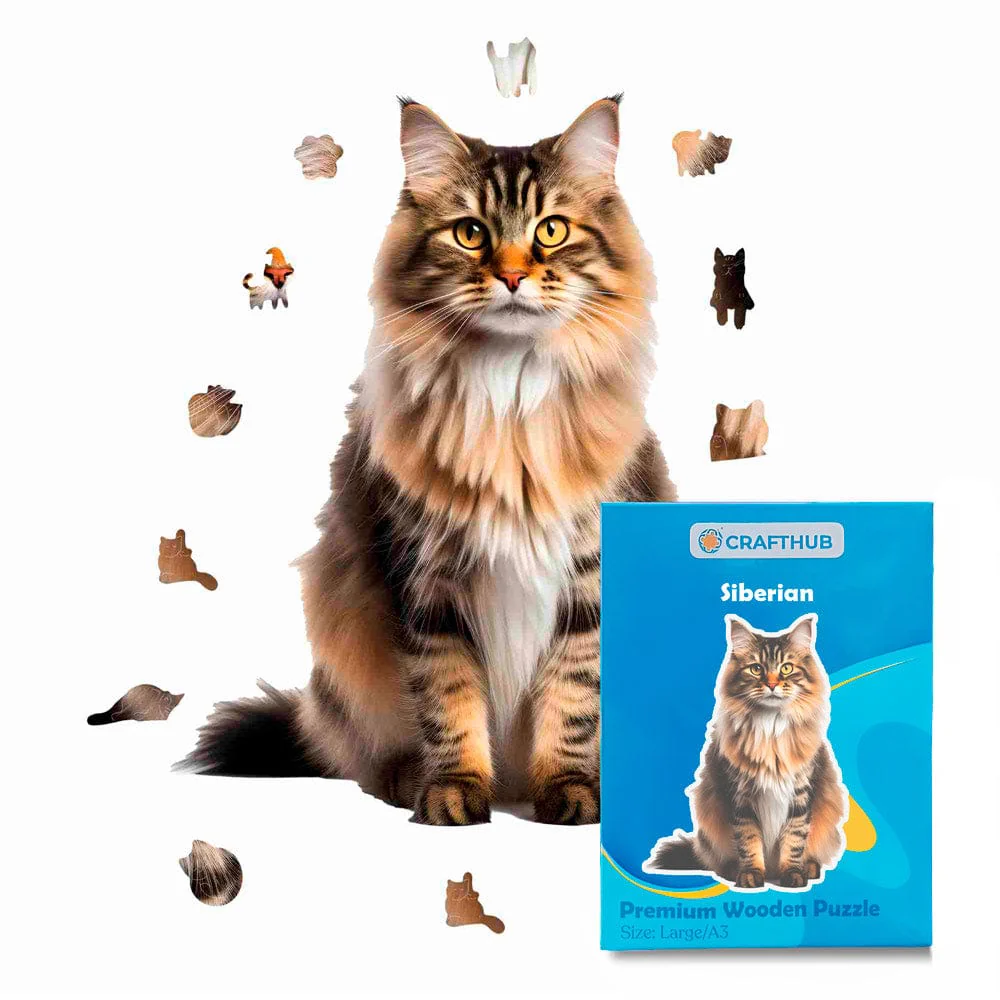 Siberian Cat - Jigsaw Puzzle - Image 2