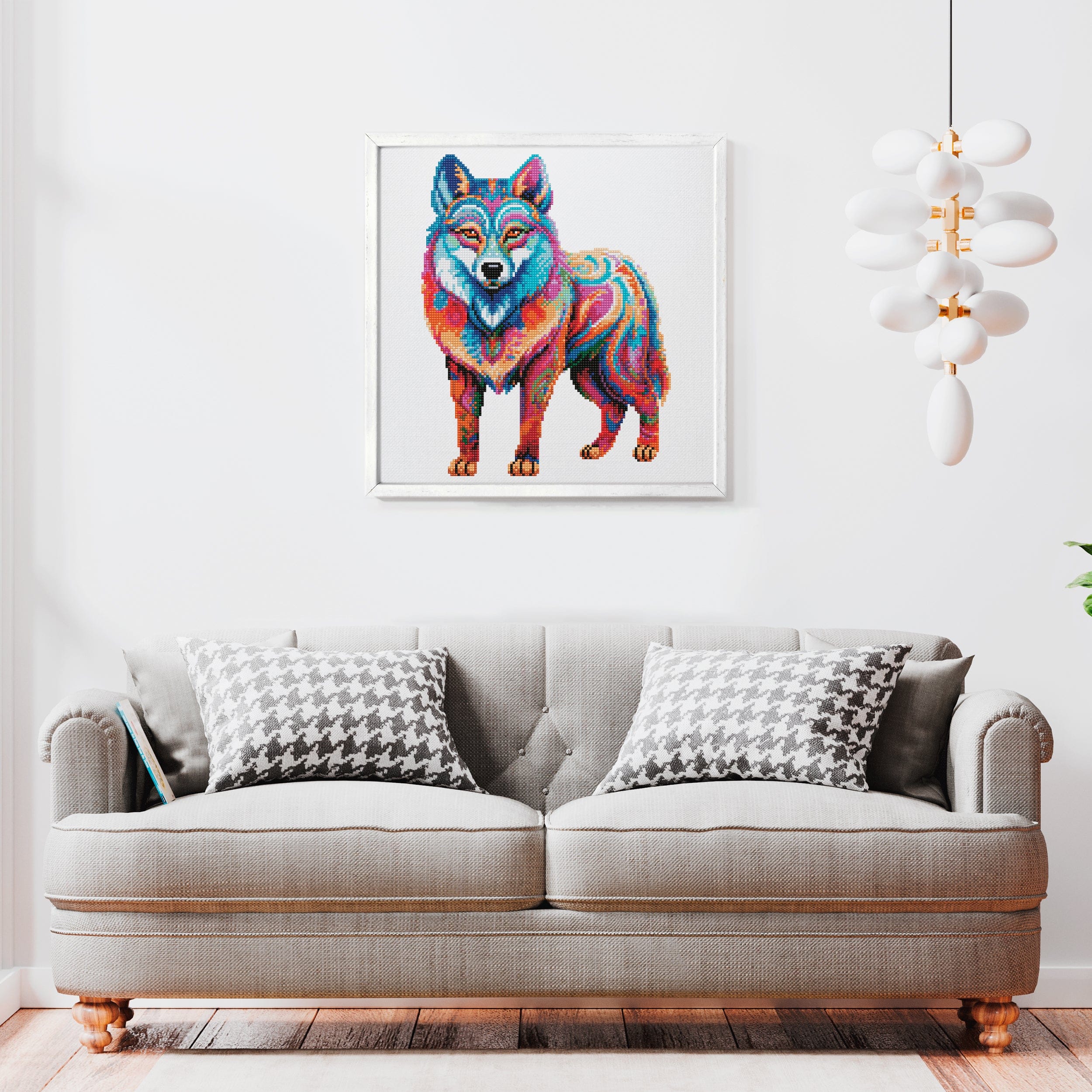 Siberian Husky Dog - Diamond Painting Kit - Image 2
