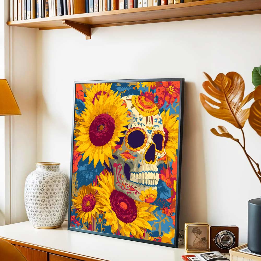 Skull Candy - Paint By Numbers Kit - Image 5