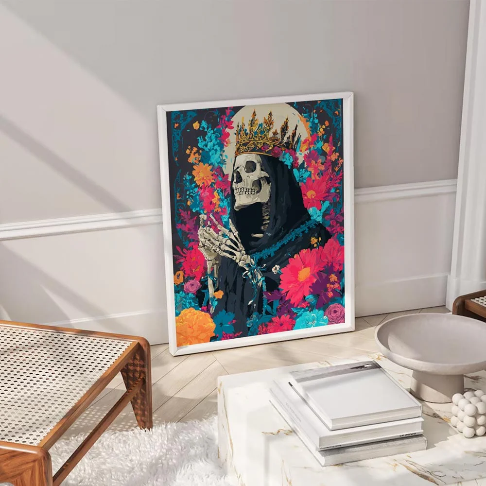 Skull King - Paint By Numbers Kit - Image 2