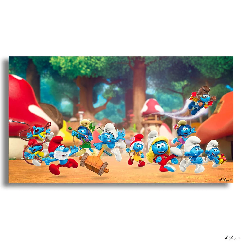 Smurfs' Village - Wooden Jigsaw Puzzle - Image 3