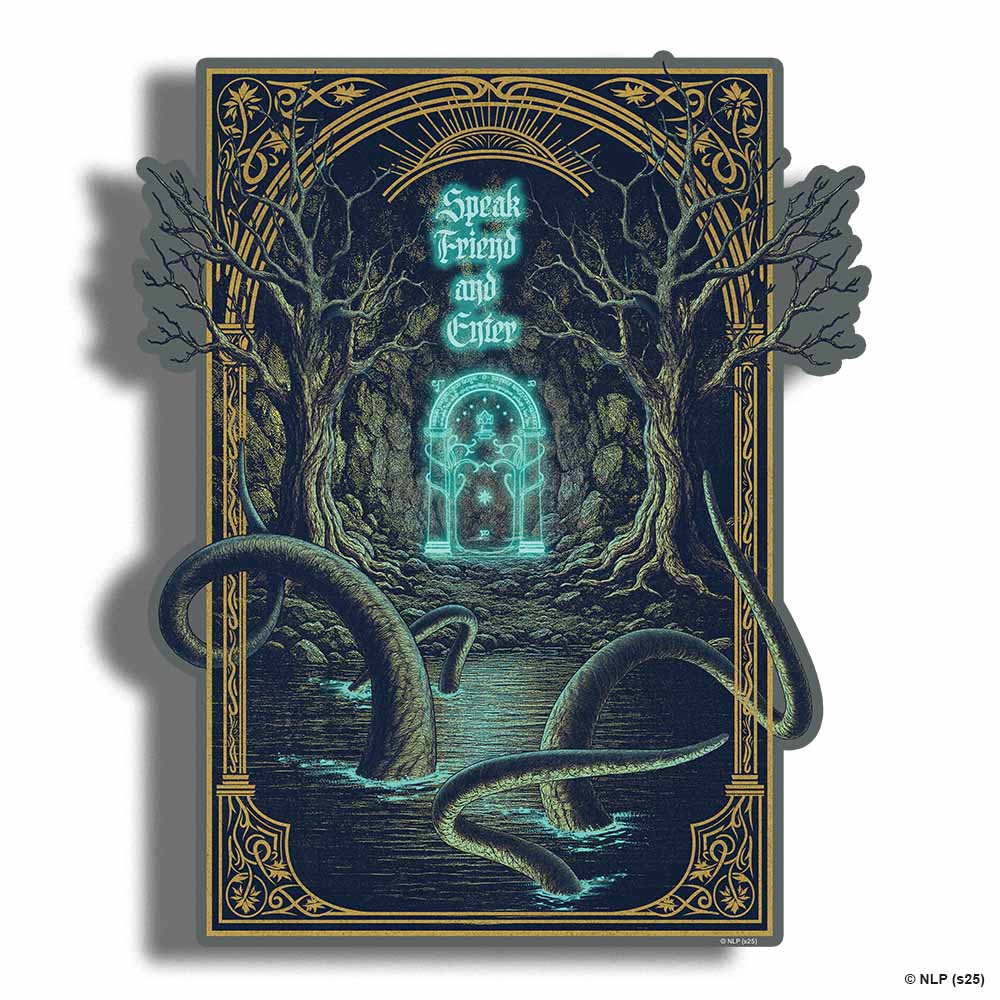 Speak Friend and Enter - Wooden Jigsaw Puzzle - Image 3
