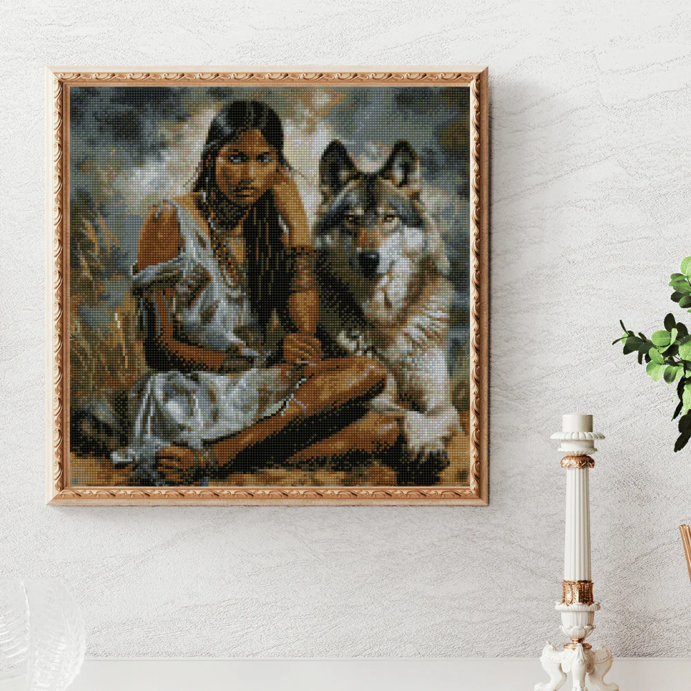 Spiritual Guardian - Diamond Painting Kit - Image 2