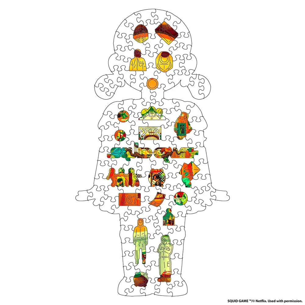 Squid Game Doll - Wooden Jigsaw Puzzle - Image 2