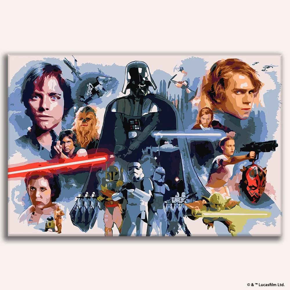 Star Wars™ - Paint By Numbers Kit