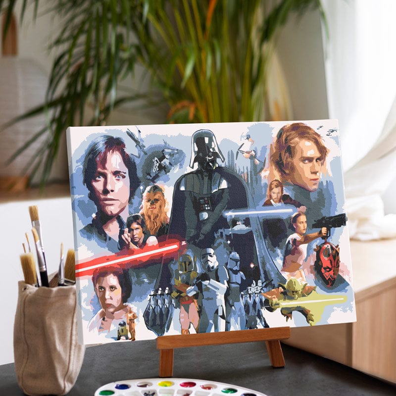 Star Wars™ - Paint By Numbers Kit - Image 2