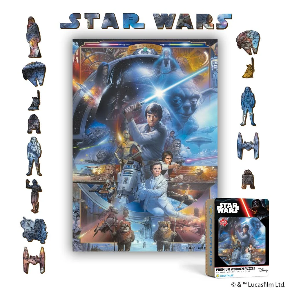 Star Wars Saga – Wooden Jigsaw Puzzle
