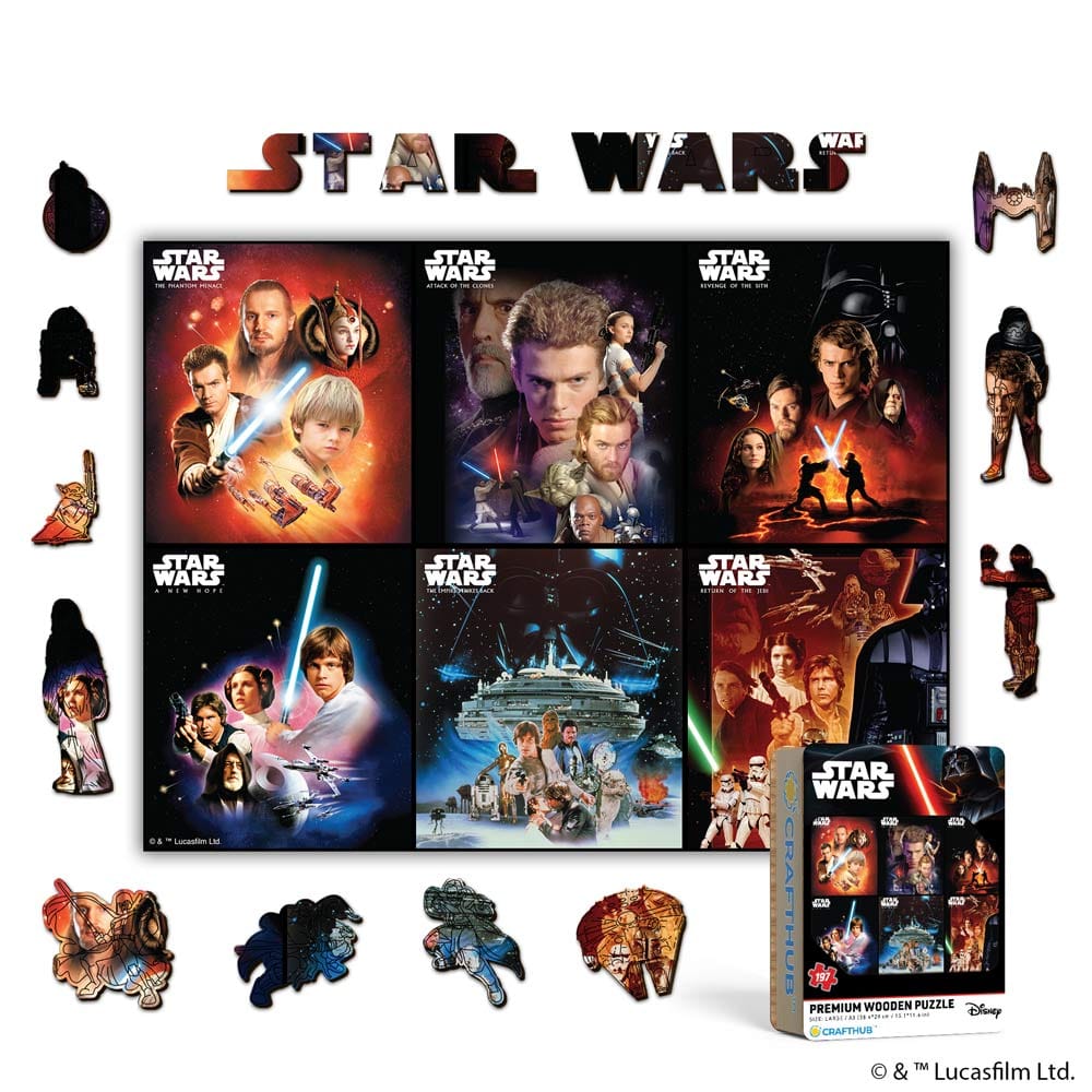 Star Wars – Wooden Jigsaw Puzzle