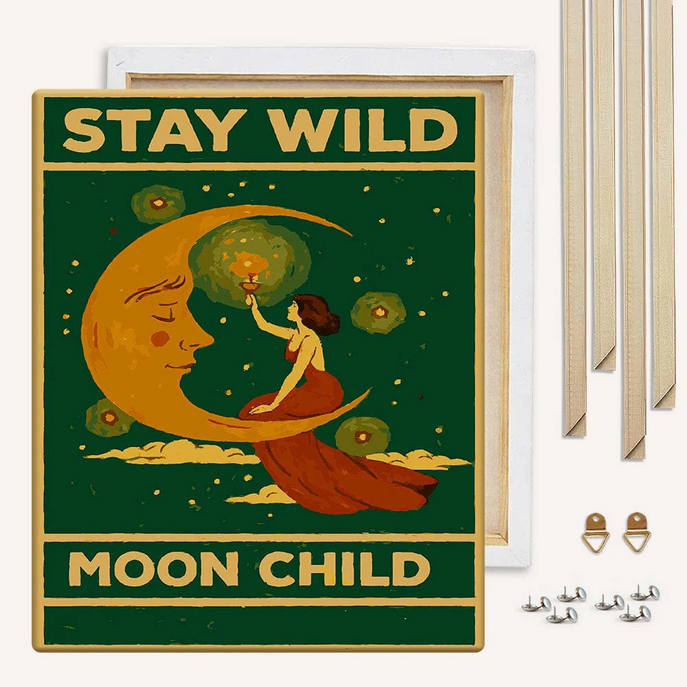 Stay Wild - Paint By Numbers Kit - Image 3