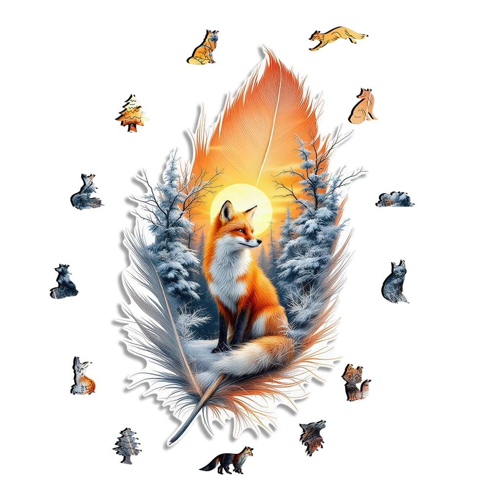 Sunshine Fox - Jigsaw Puzzle - Image 2