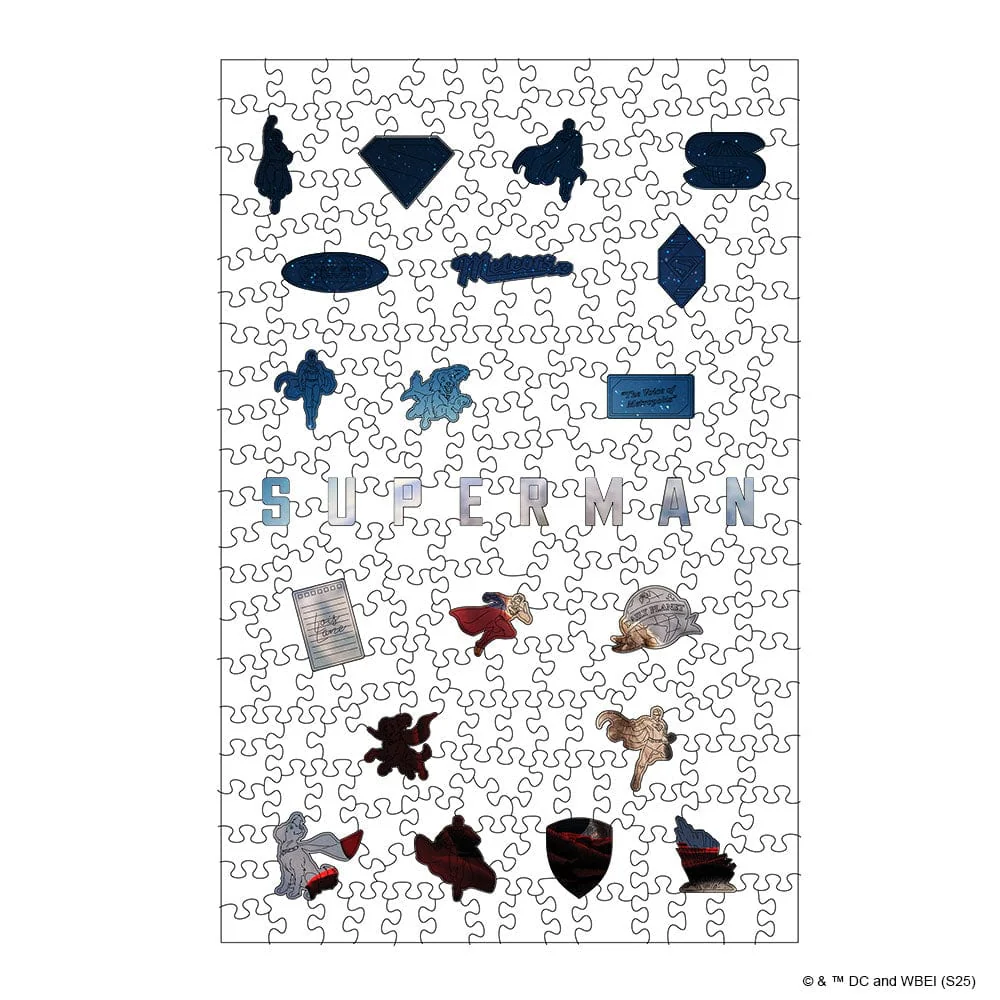 Superman & Krypto - Wooden Jigsaw Puzzle - Image 2