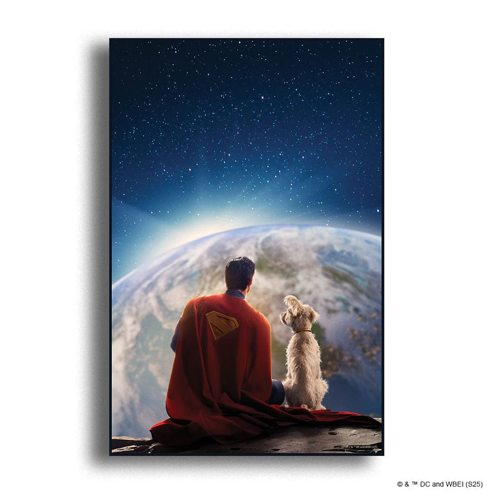Superman & Krypto - Wooden Jigsaw Puzzle - Image 3