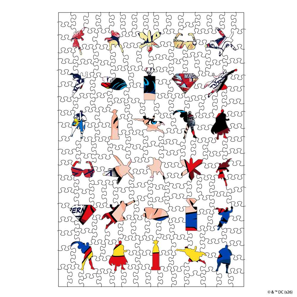 Superman Origins – Wooden Jigsaw Puzzle - Image 3