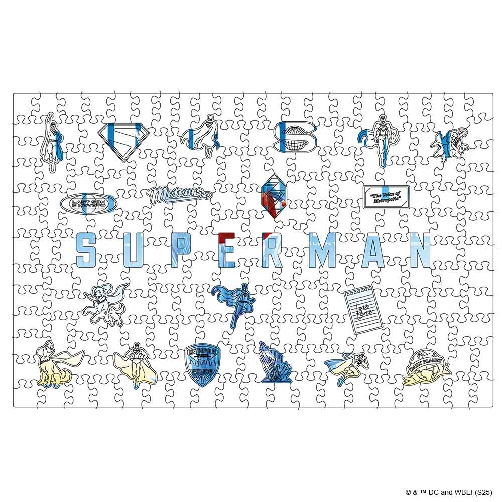 Superman Rise Above - Wooden Jigsaw Puzzle - Image 2