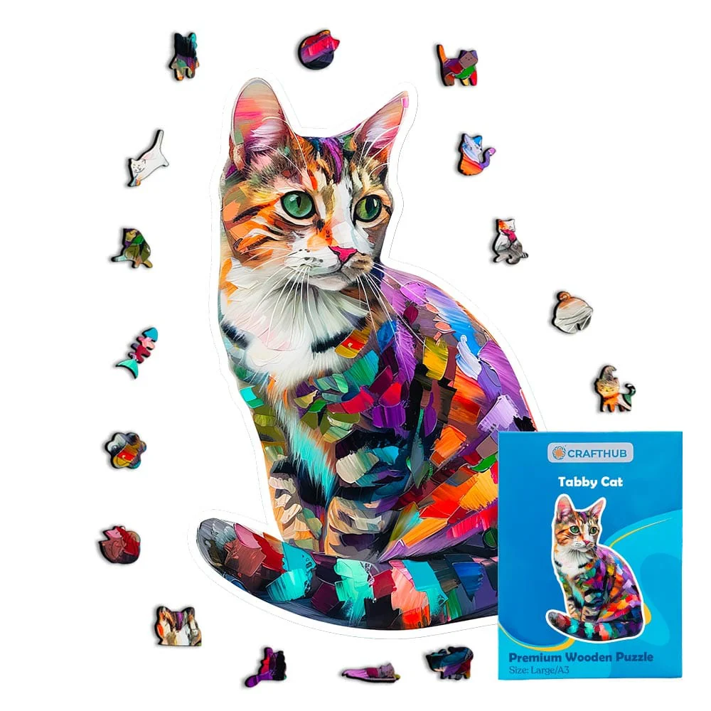 Tabby Cat - Jigsaw Puzzle - Image 2
