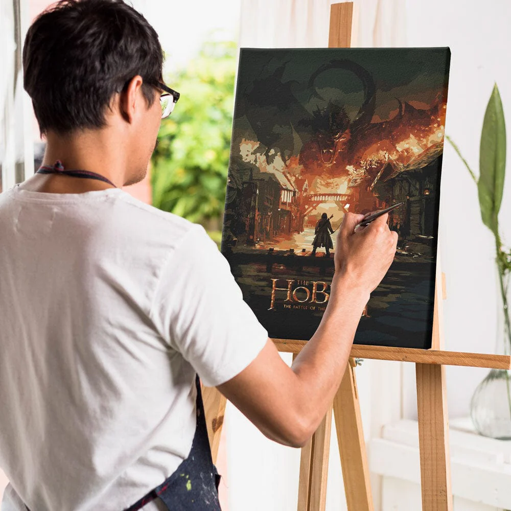 The Battle Of The Five Armies - Paint By Numbers Kit - Image 3