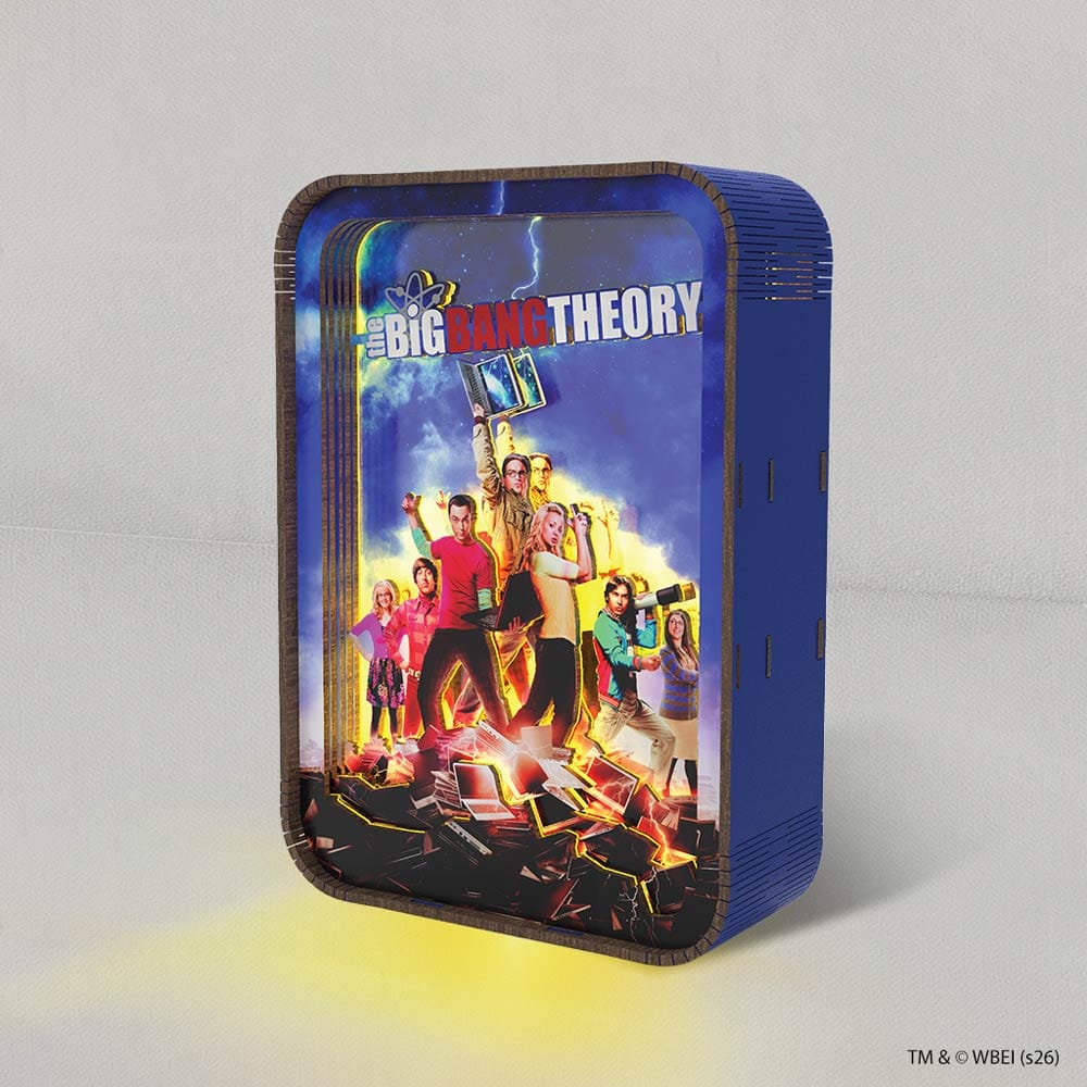 The Big Bang Theory - 3D DIY Wooden Puzzle Night Lamp - Image 3