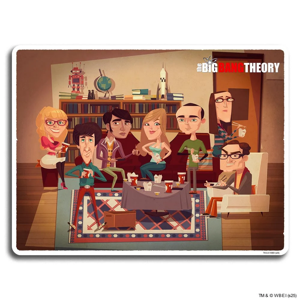 The Big Bang Theory Cartoon - Wooden Jigsaw Puzzle - Image 3