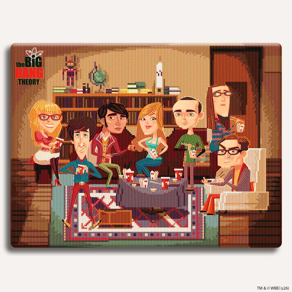 The Big Bang Theory - Diamond Painting Kit