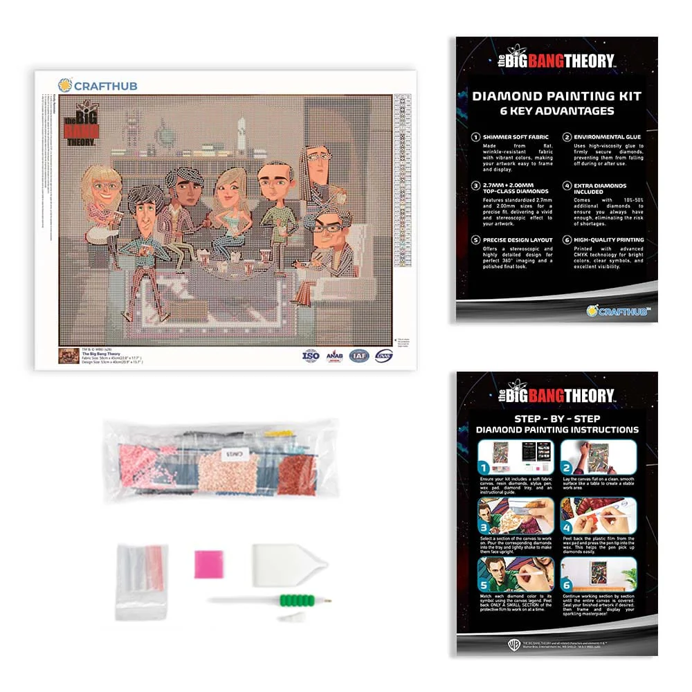 The Big Bang Theory - Diamond Painting Kit - Image 3