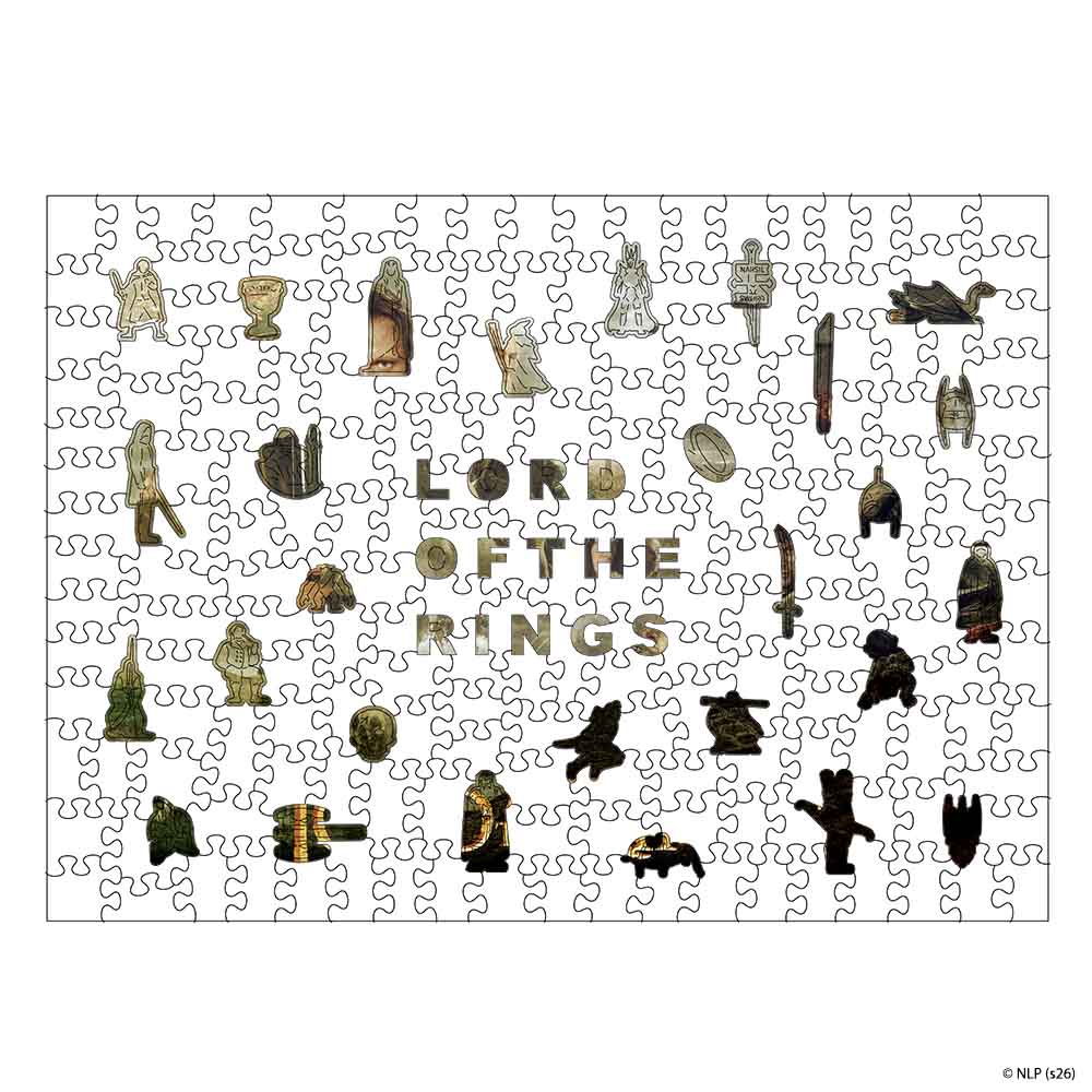 The Fellowship’s Journey – Wooden Jigsaw Puzzle - Image 3