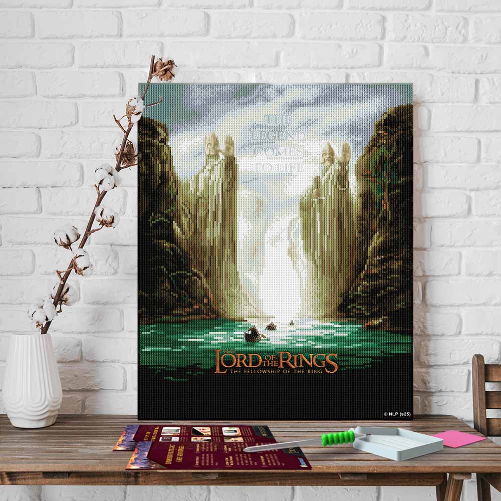 The Gates of Argonath - Diamond Painting Kit - Image 2