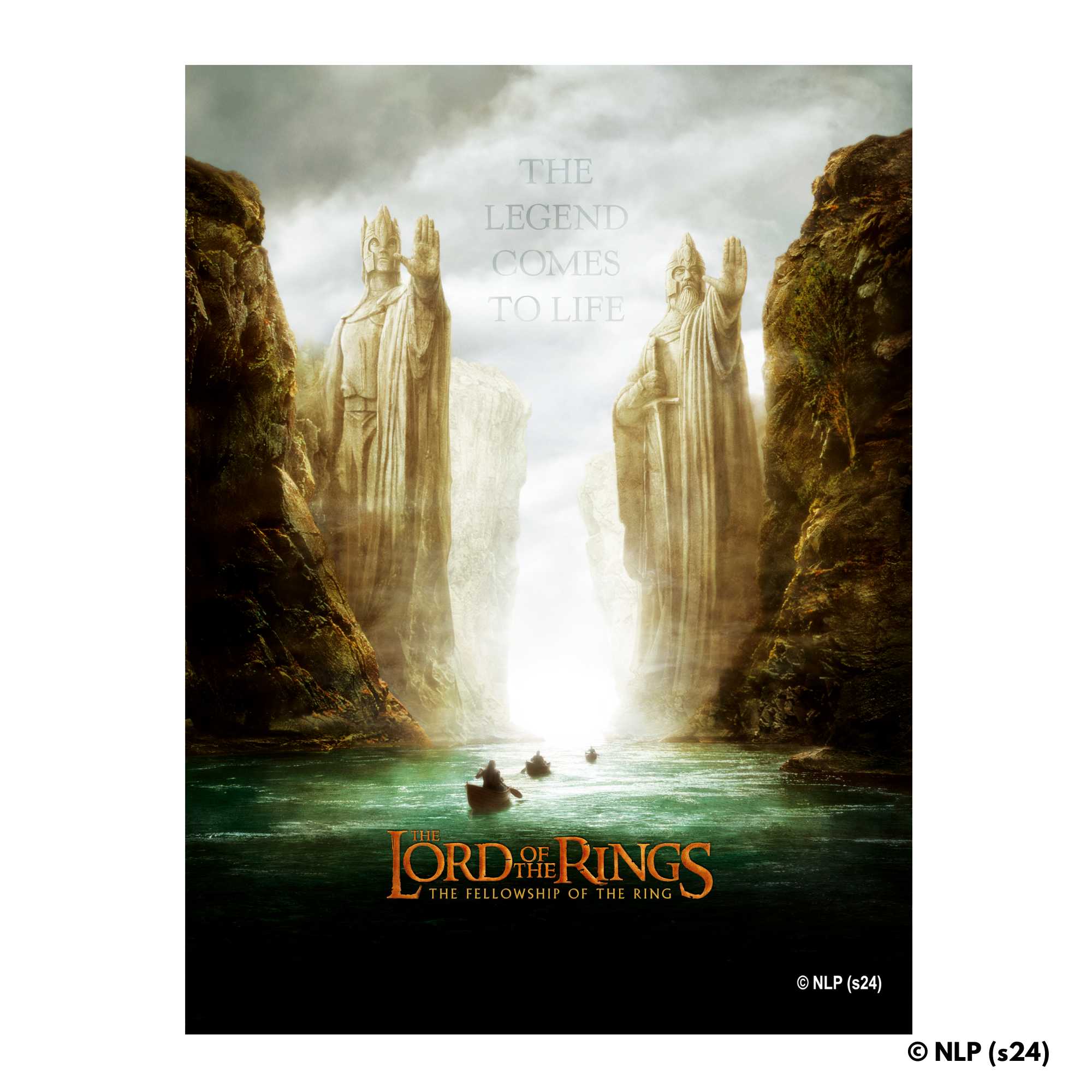 The Gates of Argonath - Wooden Jigsaw Puzzle - Image 3