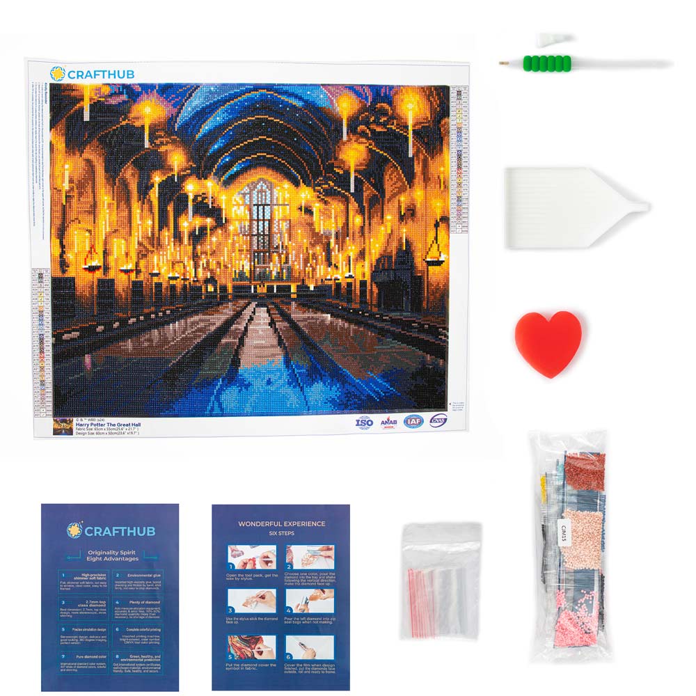 The Great Hall - Diamond Painting Kit - Image 3