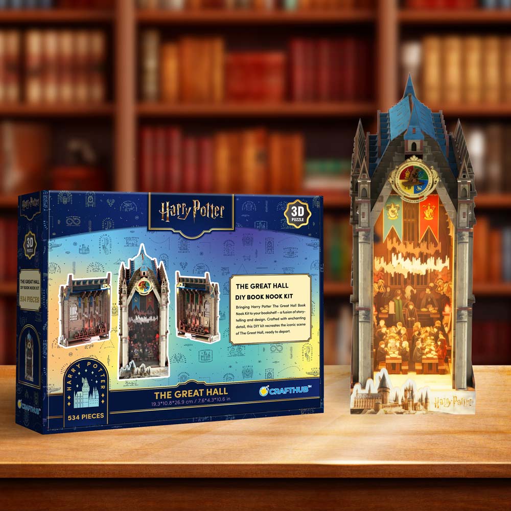 Harry Potter: The Great Hall - DIY Book Nook Kit - Image 3