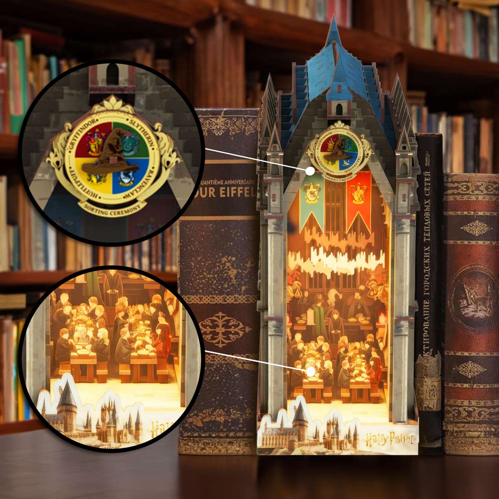 Harry Potter: The Great Hall - DIY Book Nook Kit - Image 4