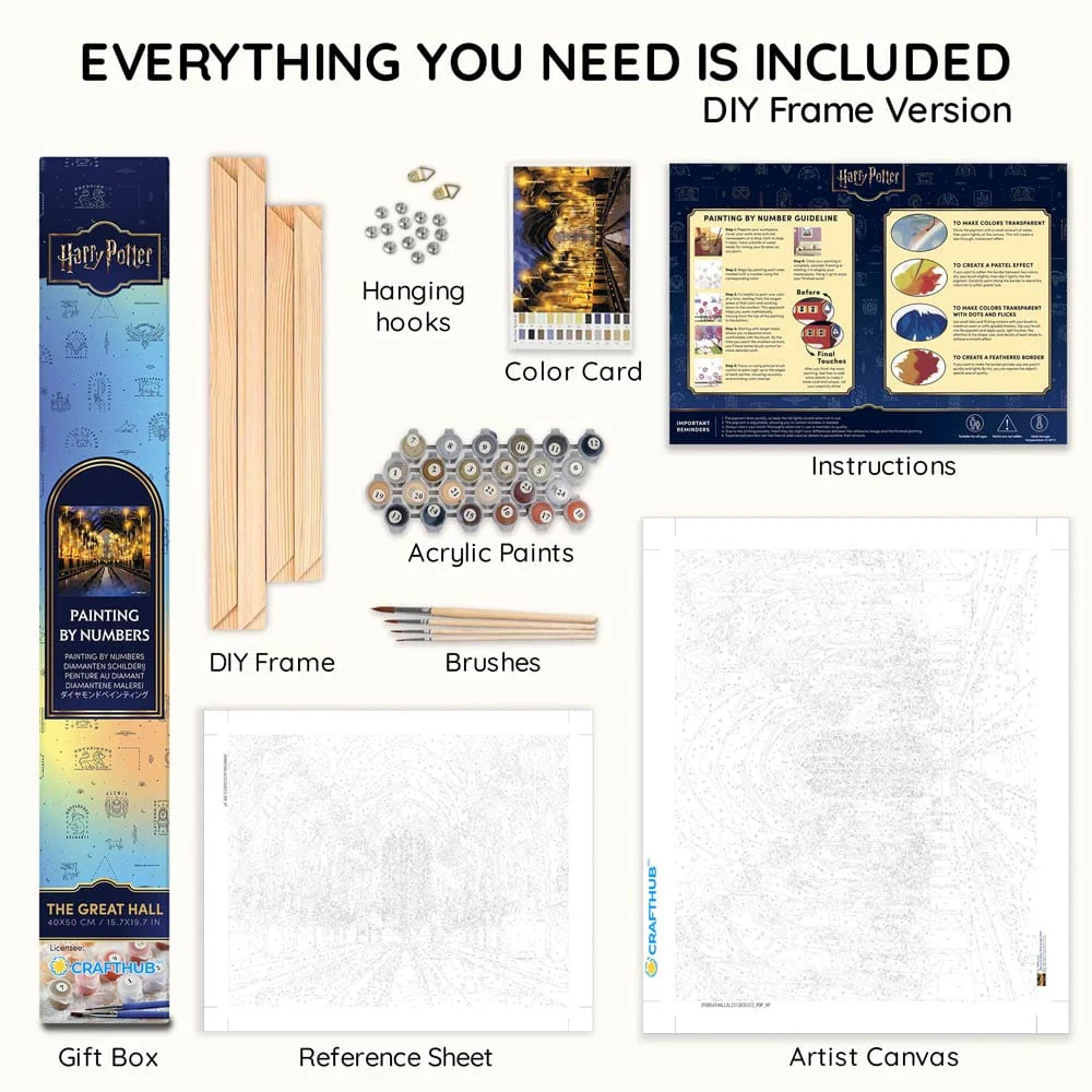 The Great Hall - Paint By Numbers Kit - Image 7