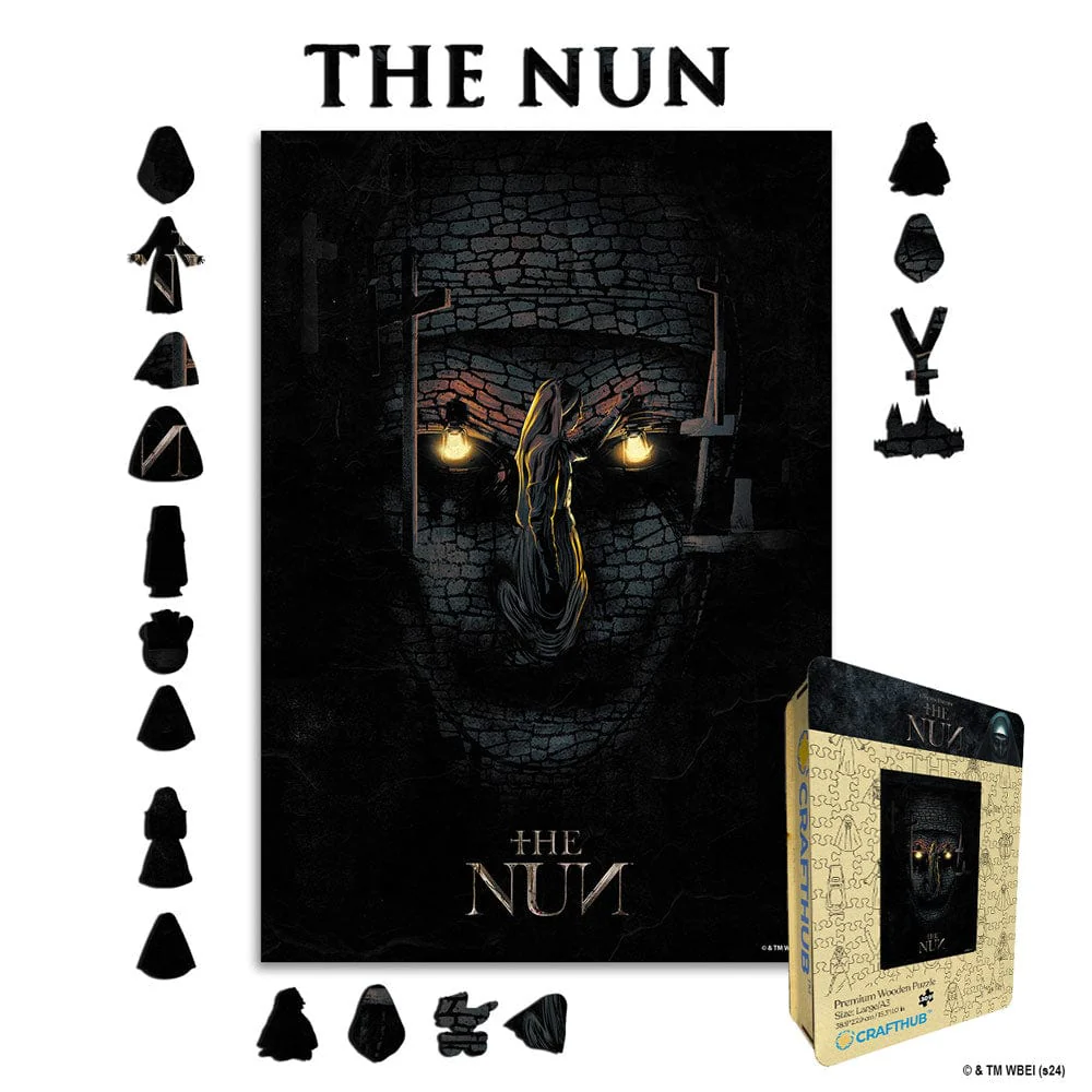 The Haunting Nun - Wooden Jigsaw Puzzle - Image 2