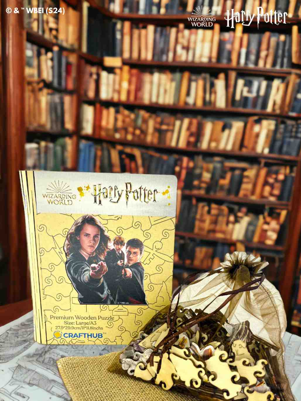 Harry Potter - The Hogwarts Heroes Wooden Jigsaw Puzzle - Image 3