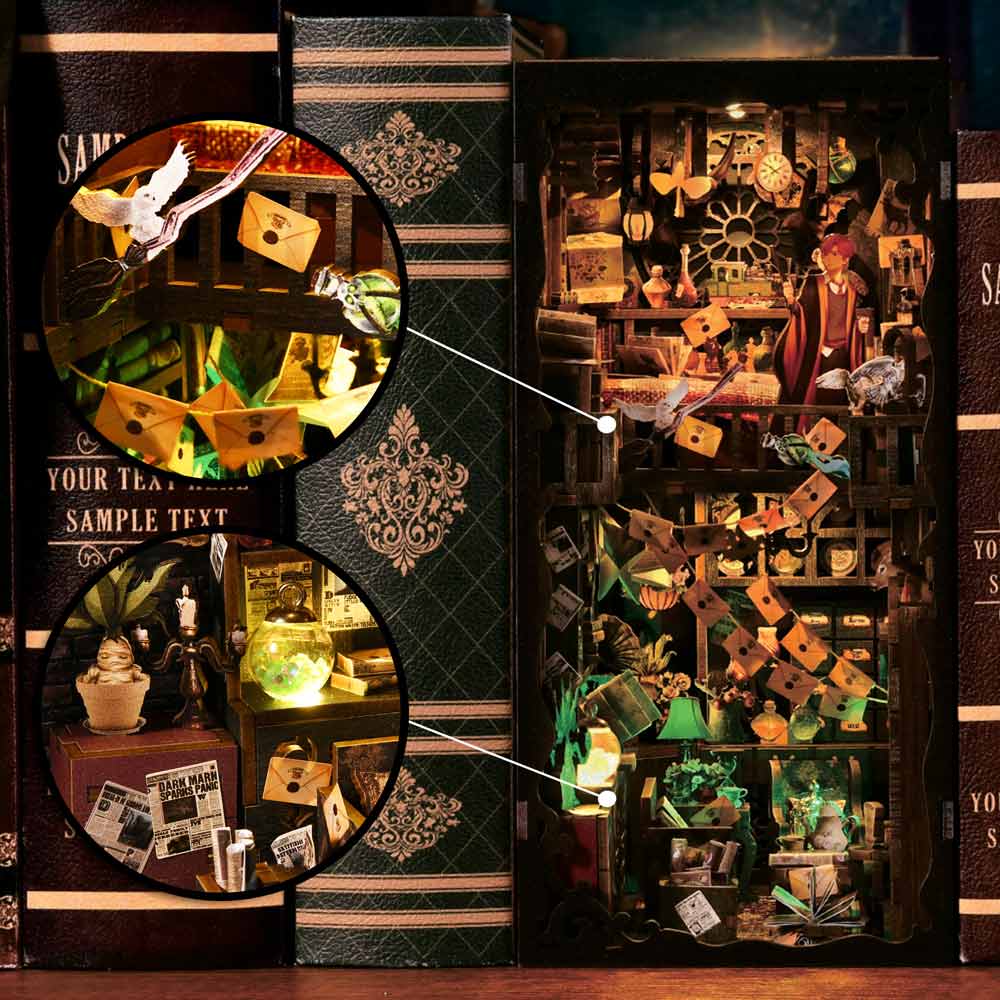 The House of Magic - DIY Book Nook Kit - Image 5