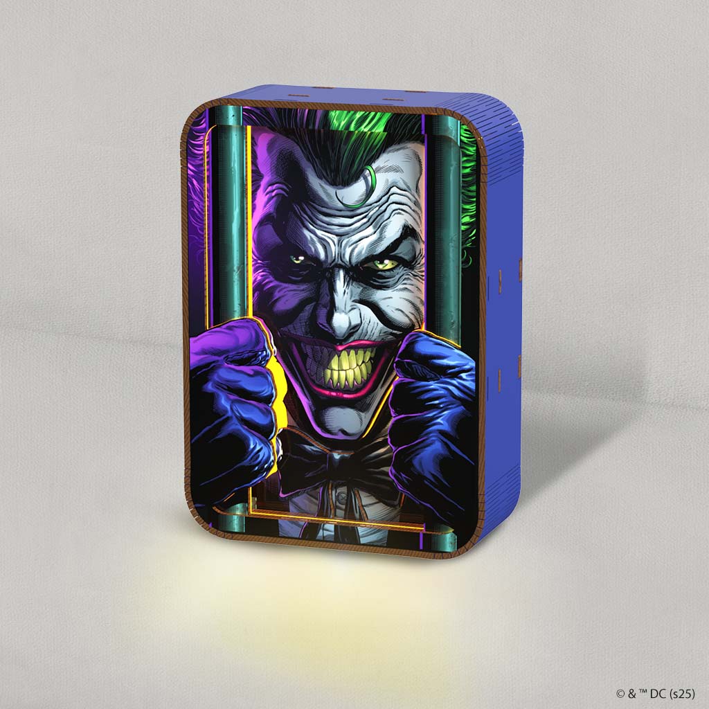 The Joker - 3D DIY Wooden Puzzle Night Lamp - Image 3