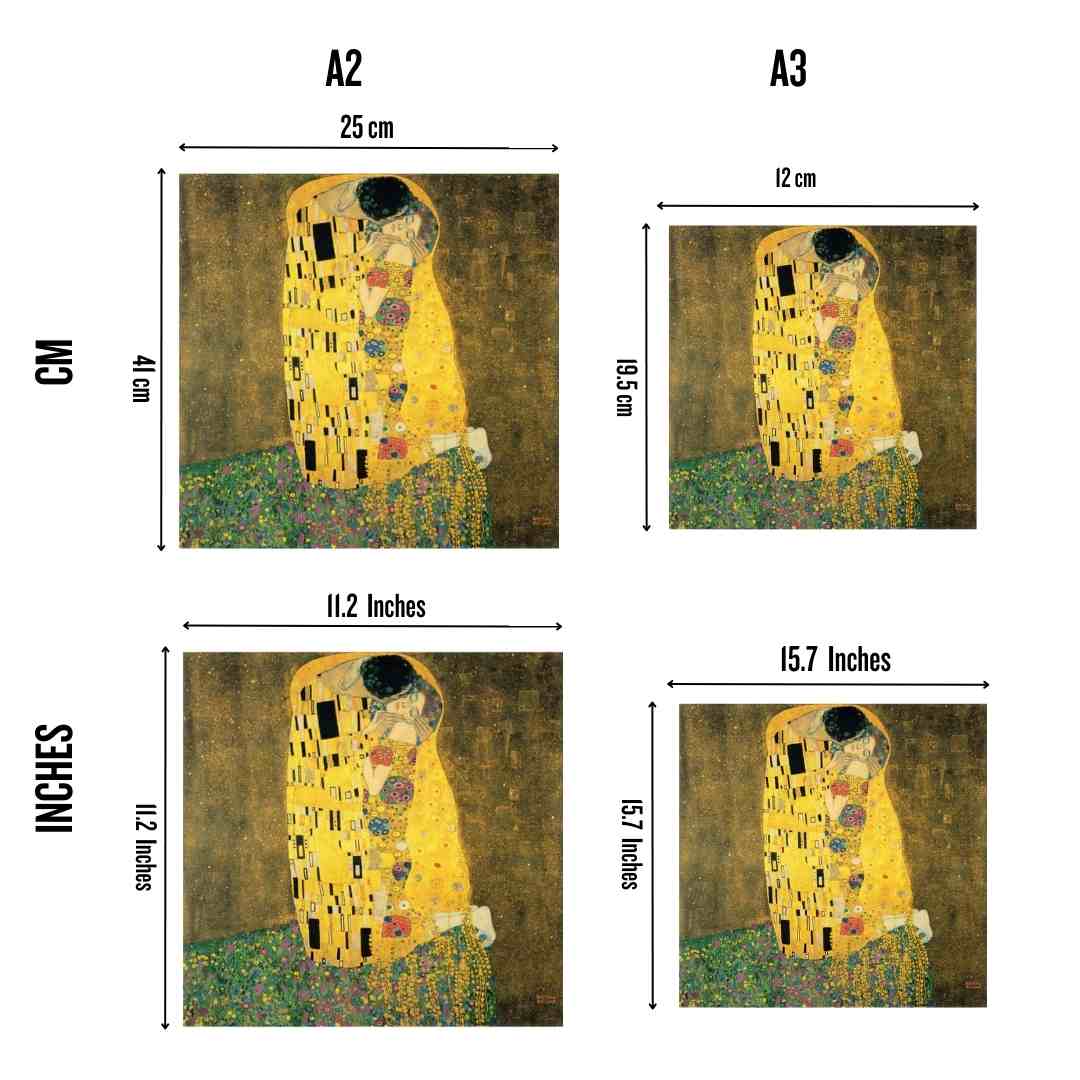 The Kiss (Klimt) - Jigsaw Puzzle - Image 3