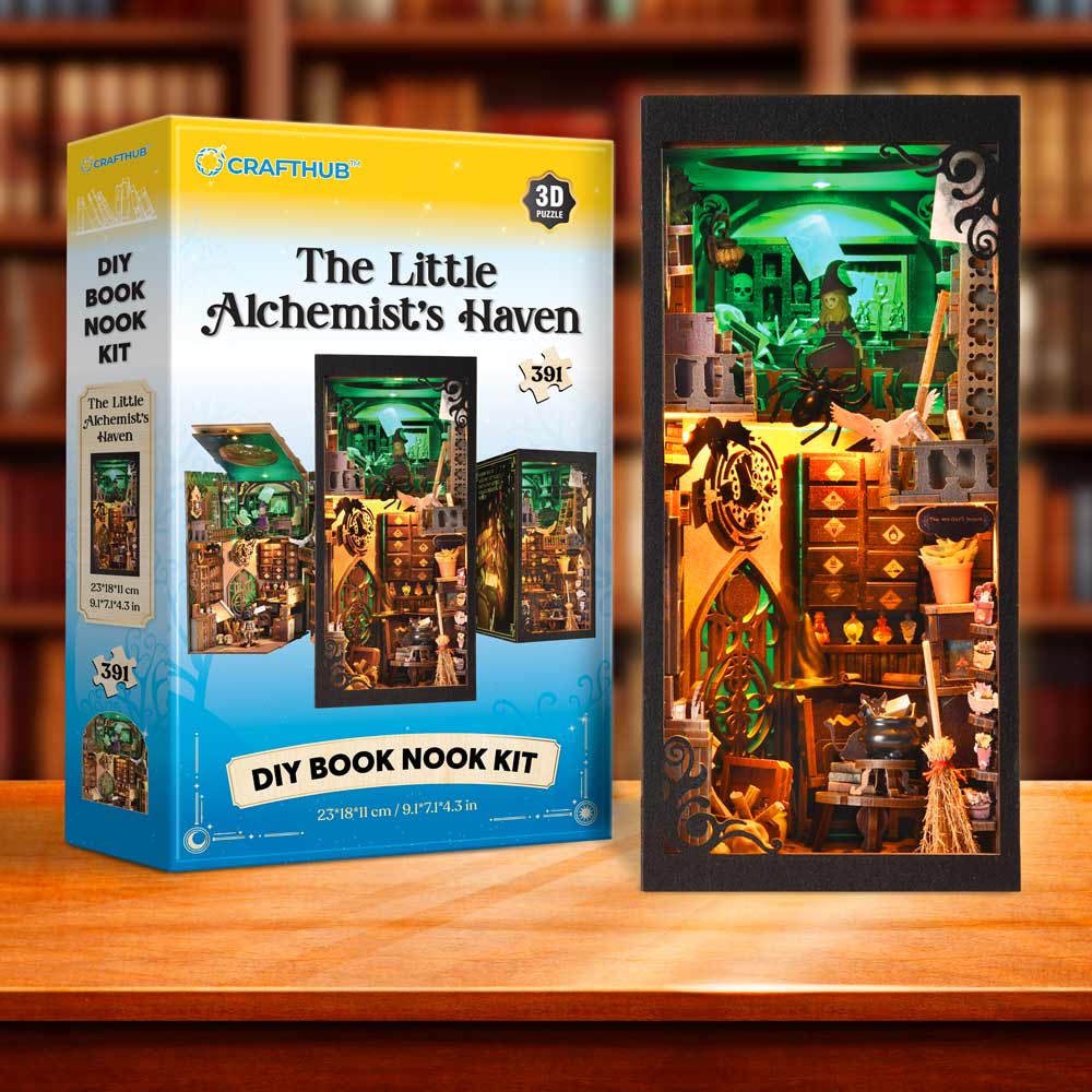 The Little Alchemist’s Haven - DIY Book Nook Kit - Image 3